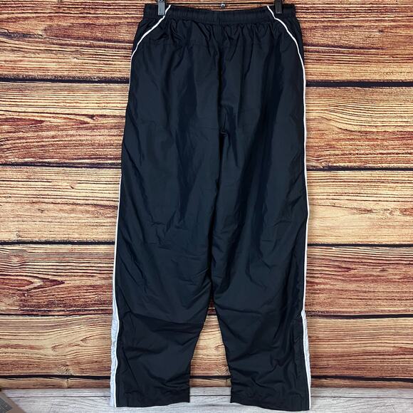 Vintage Nike 2pc Silver Tag Black & Gray Windbreaker Track Suit - Picture 11 of 11